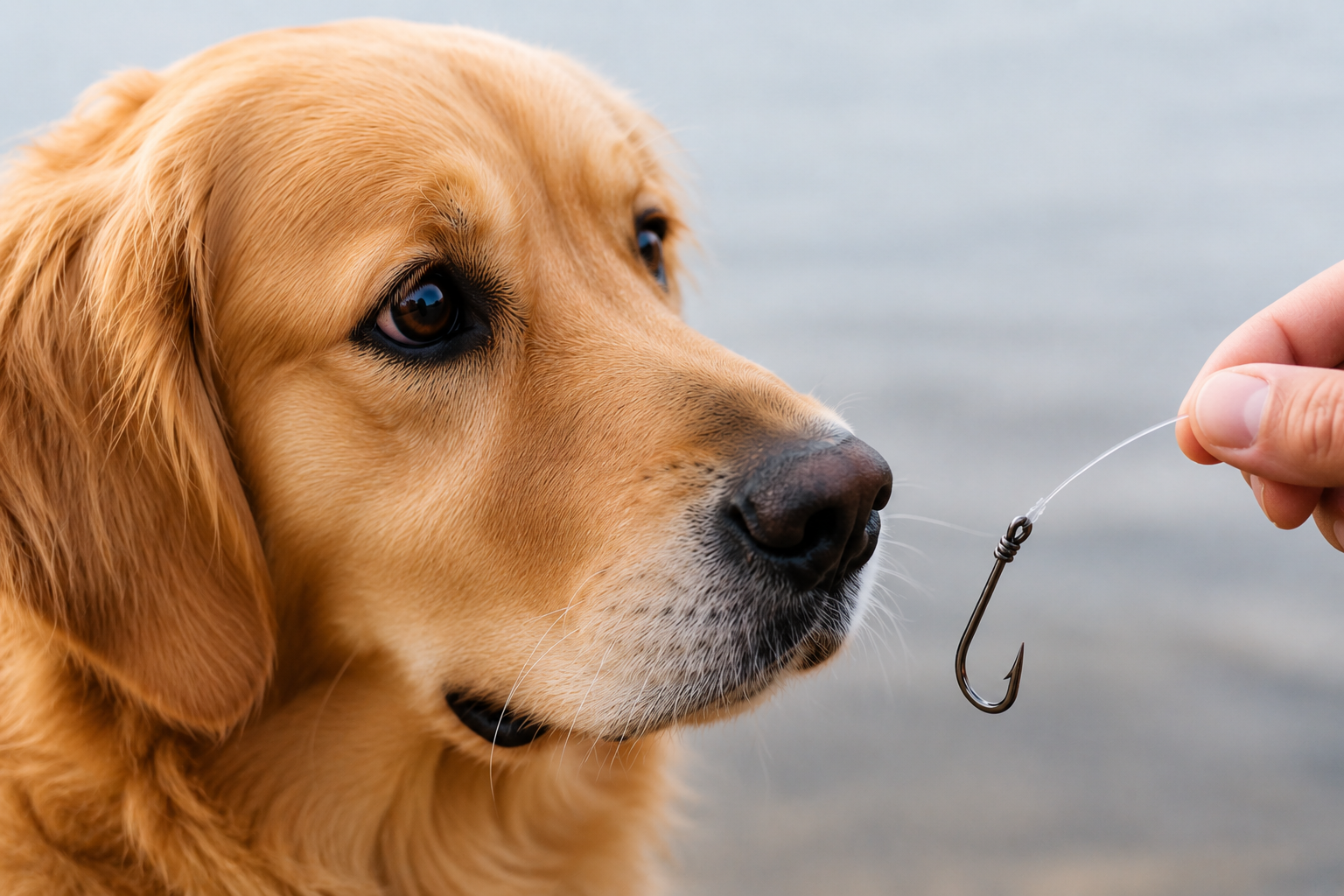 Cani e ami da pesca: il pericolo nascosto durante le passeggiate